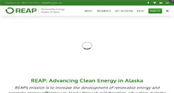 Desktop Screenshot of alaskarenewableenergy.org